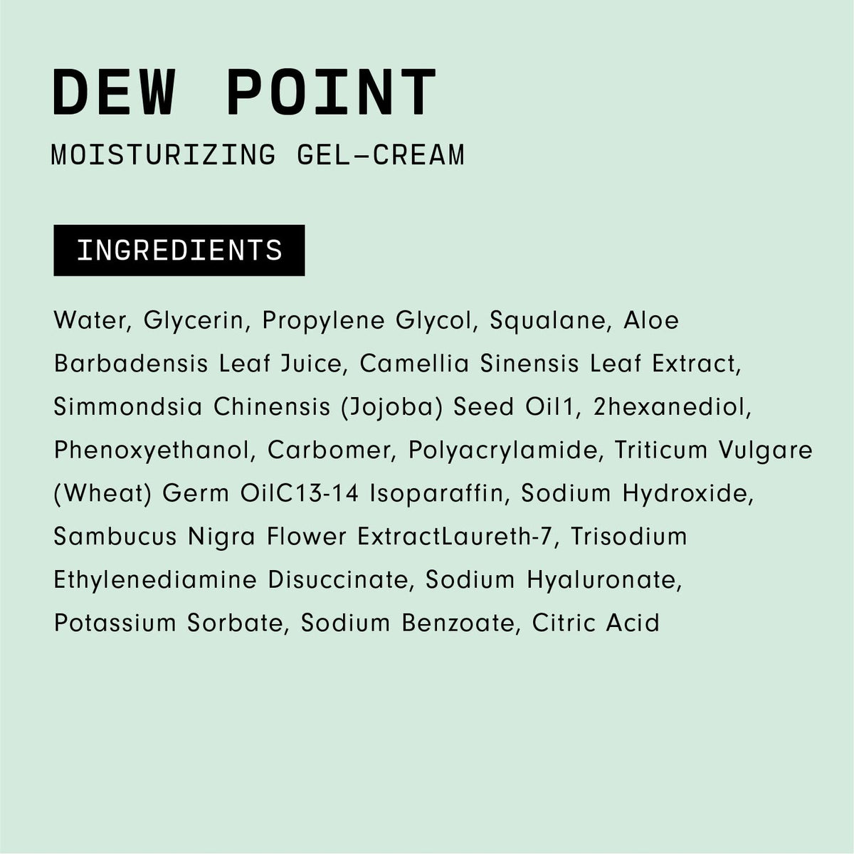 Versed Dew Point on skincare shelf displaying brand pairing and storage look