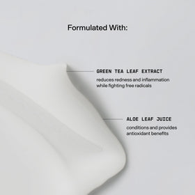 Versed Dew Point texture close-up revealing lightweight gel cream absorption