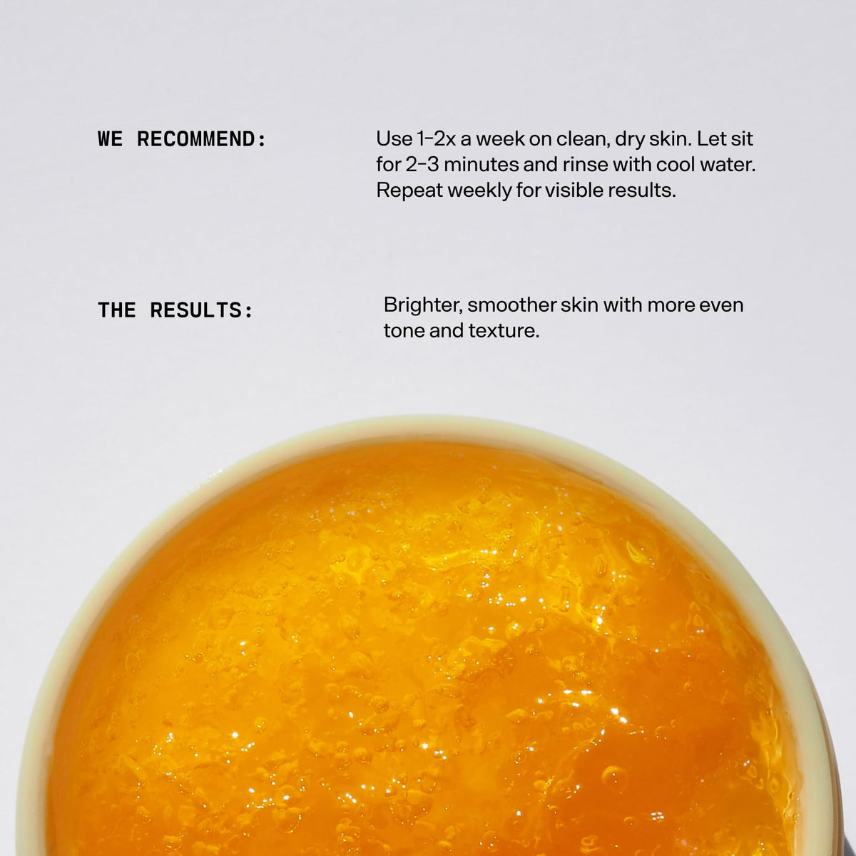 Versed Doctor's Visit mask applied to cheek, demonstrating even coverage and quick 2–3 minute use