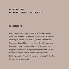 Versed label close-up showing encapsulated retinol and ingredient clarity