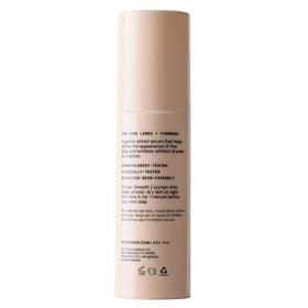 Versed product with botanical leaf emphasizing bakuchiol and clean formula