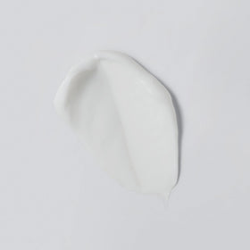 Versed cream texture close-up demonstrating lightweight, smoothing hydration