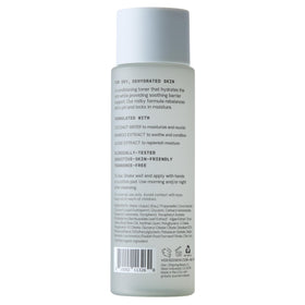 Versed bottle on bathroom shelf suggesting daily routine integration benefit