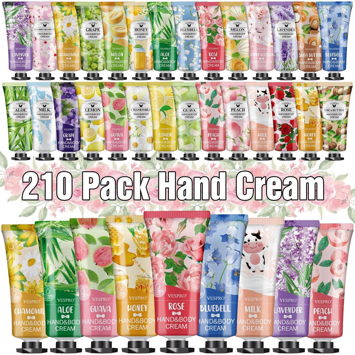 VESPRO front packaging showing 210-pack convenience and gifting ease