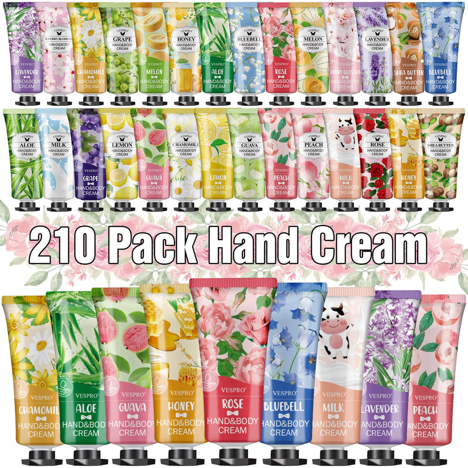 VESPRO front packaging showing 210-pack convenience and gifting ease