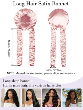 vettres bonnet in use on braided hair for secure comfortable sleep