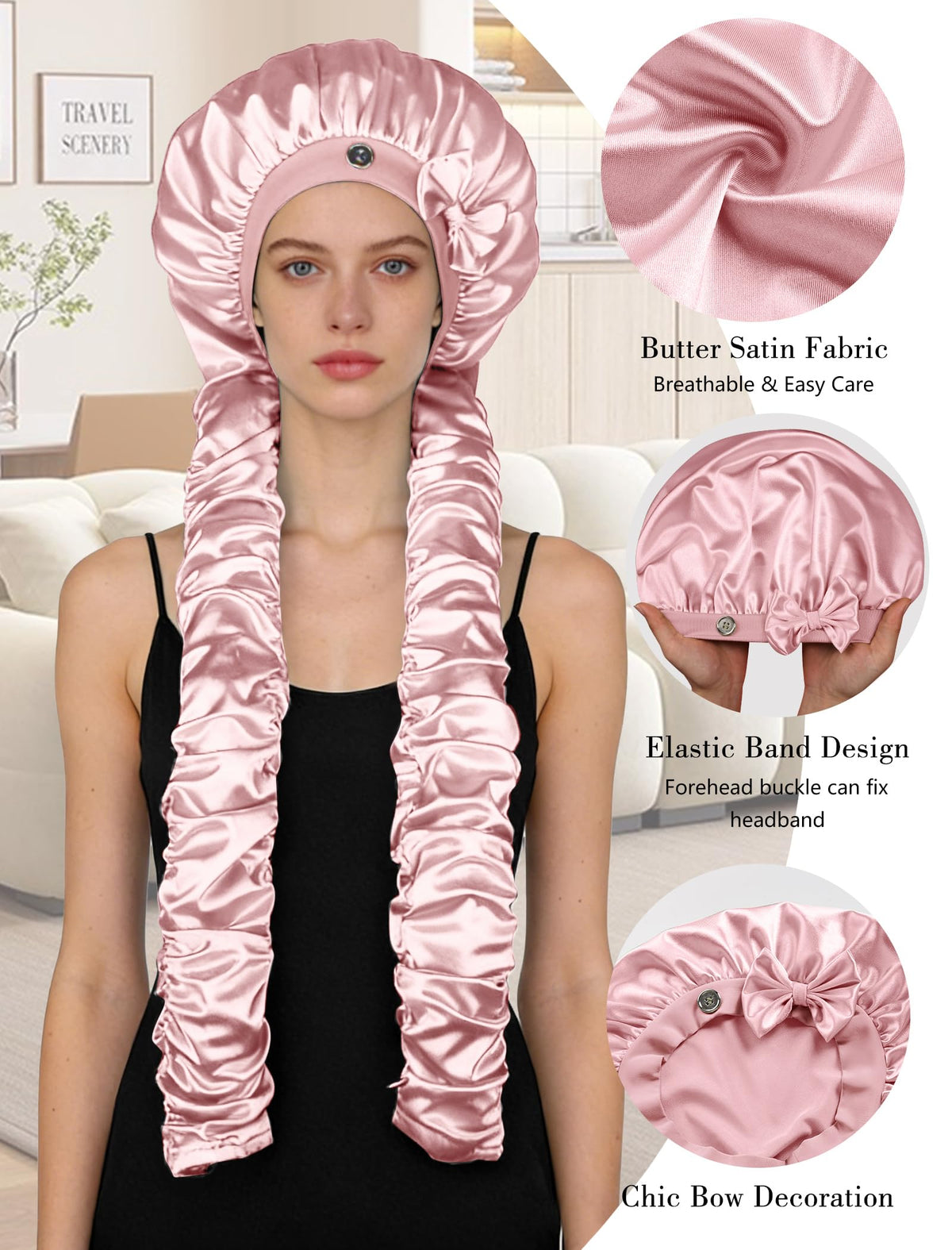 vettres curling ribbons detail demonstrating overnight styling control