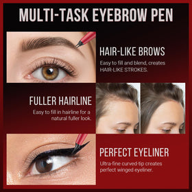Vevivia Beauty lifestyle morning routine scene showing quick brow grooming benefit