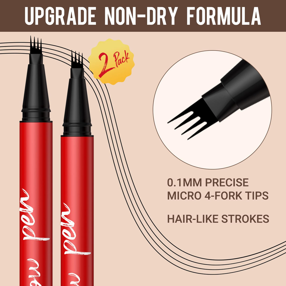 Vevivia Beauty pen in hand demonstrating compact size and easy control
