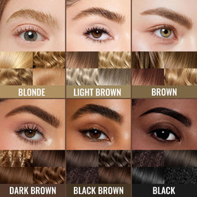 Vevivia Beauty texture swatches showing smooth waterproof finish benefit