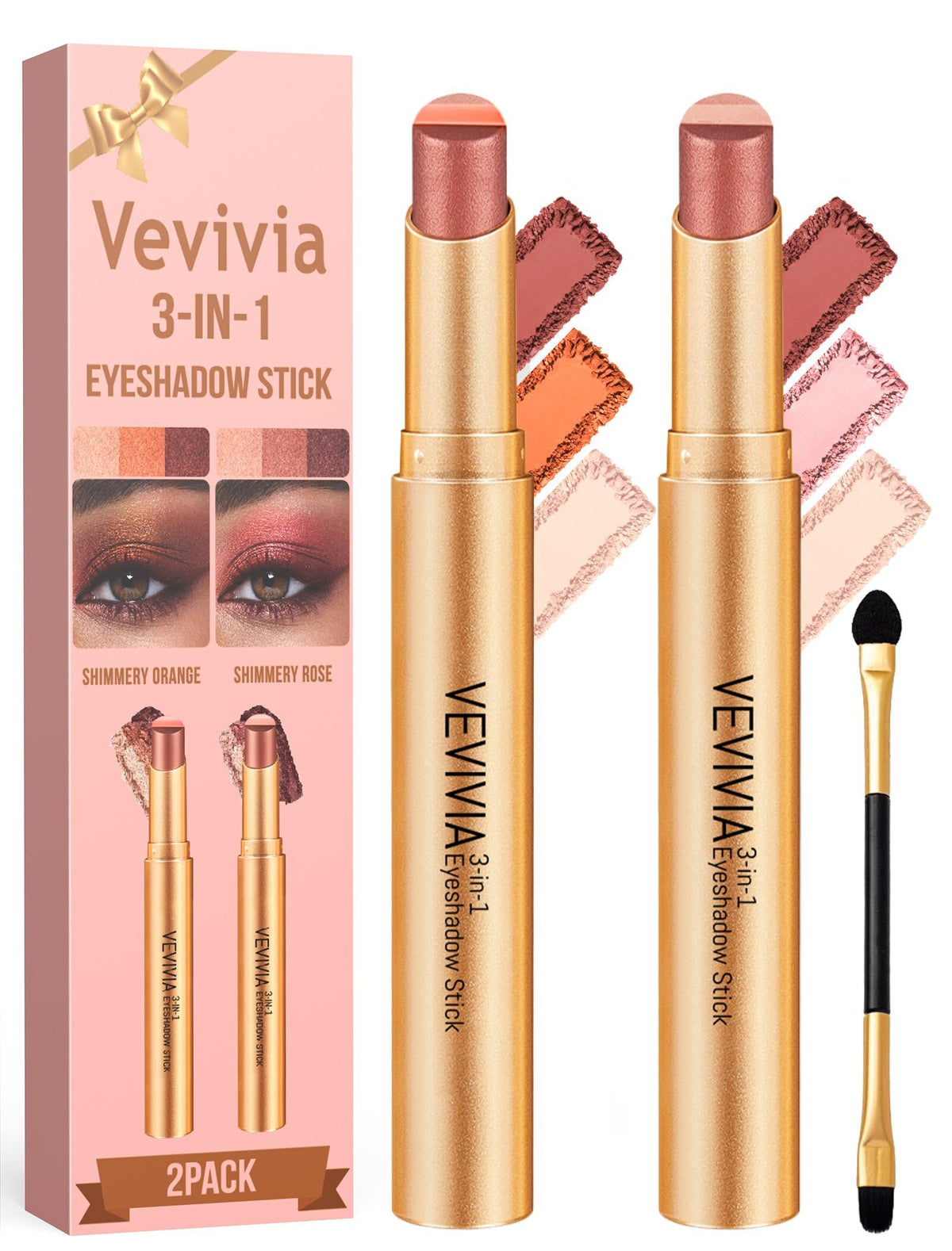 Vevivia in a lifestyle evening look illustrating long-lasting wear and glam boost