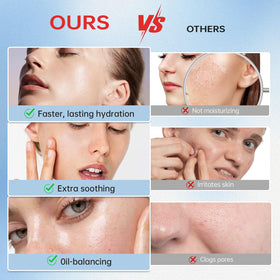 VGO beard area application showing smooth glide and hydration under facial hair