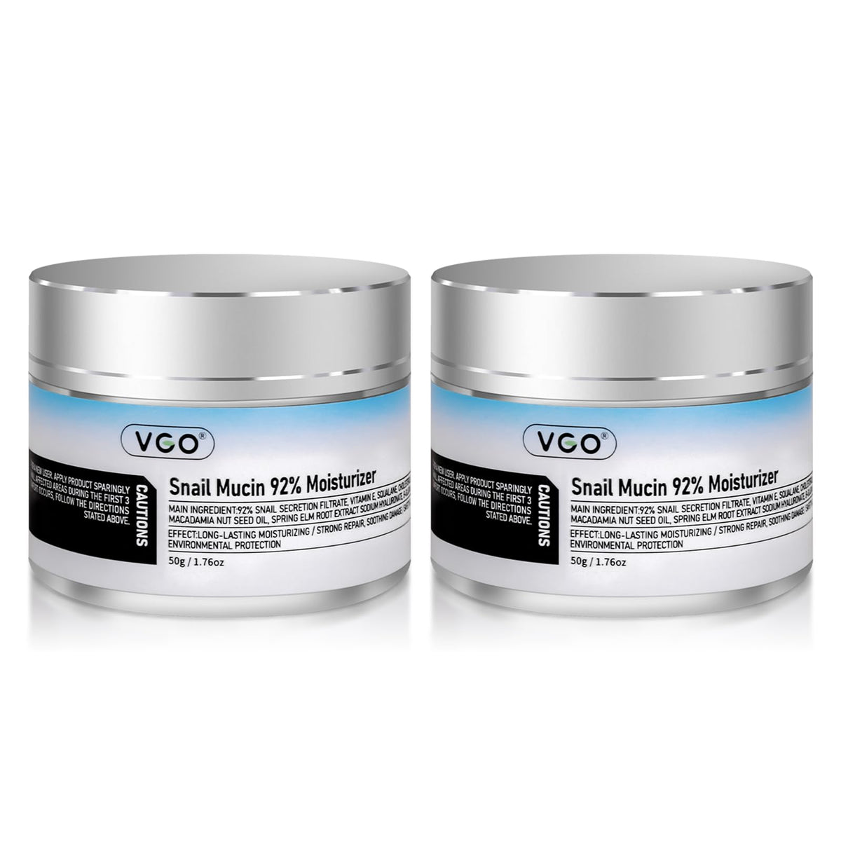 VGO front packaging jar showing product and branding for clear identification and trust