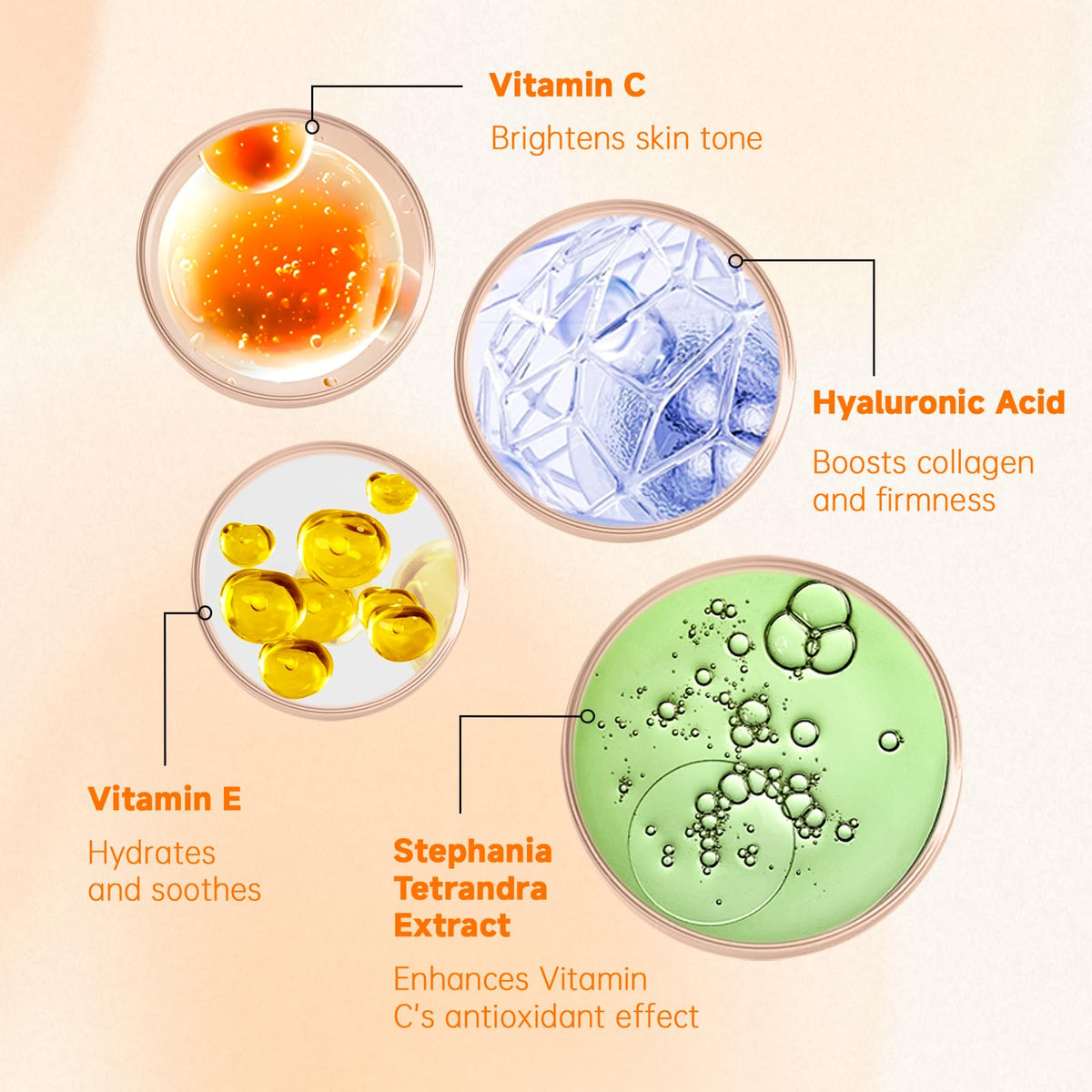 VGO dropper dispensing serum texture highlighting lightweight hydration benefits