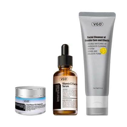VGO front packaging showing full three-step kit and benefits
