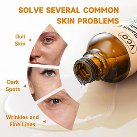 VGO 30ml bottle beside a coin showing compact travel-friendly benefit