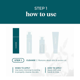 VI DERM bottle next to ruler for clear size comparison