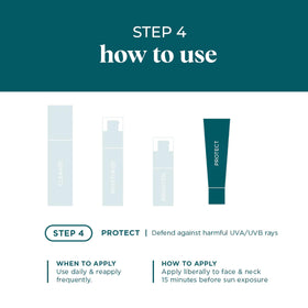 VI DERM applied on face demonstrating lightweight finish and makeup-ready benefit