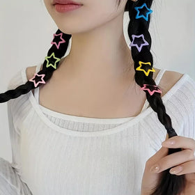 VIBILIA clip holding hair during makeup showing hair kept dry and out of face