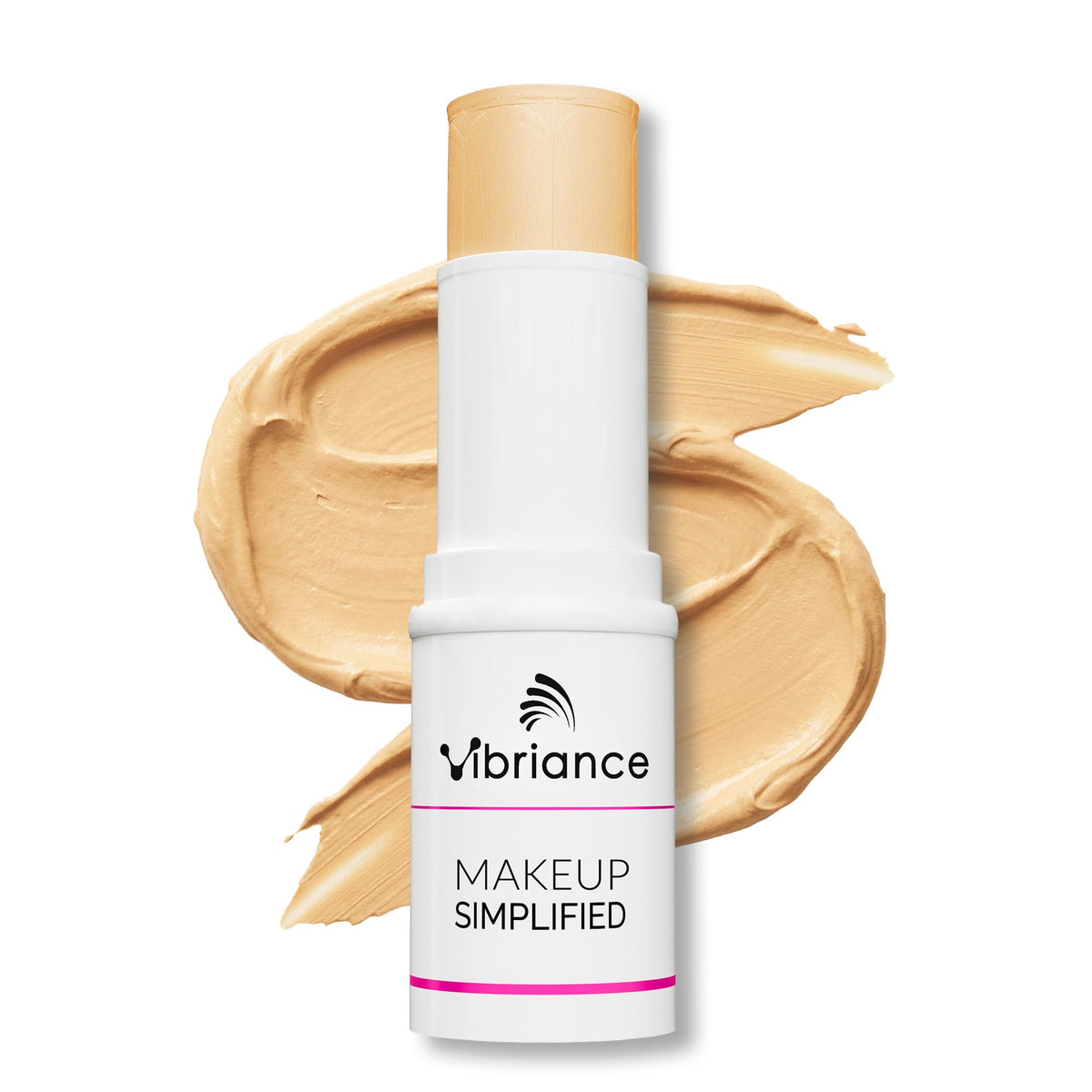 Vibriance stick front packaging showing shade and benefit