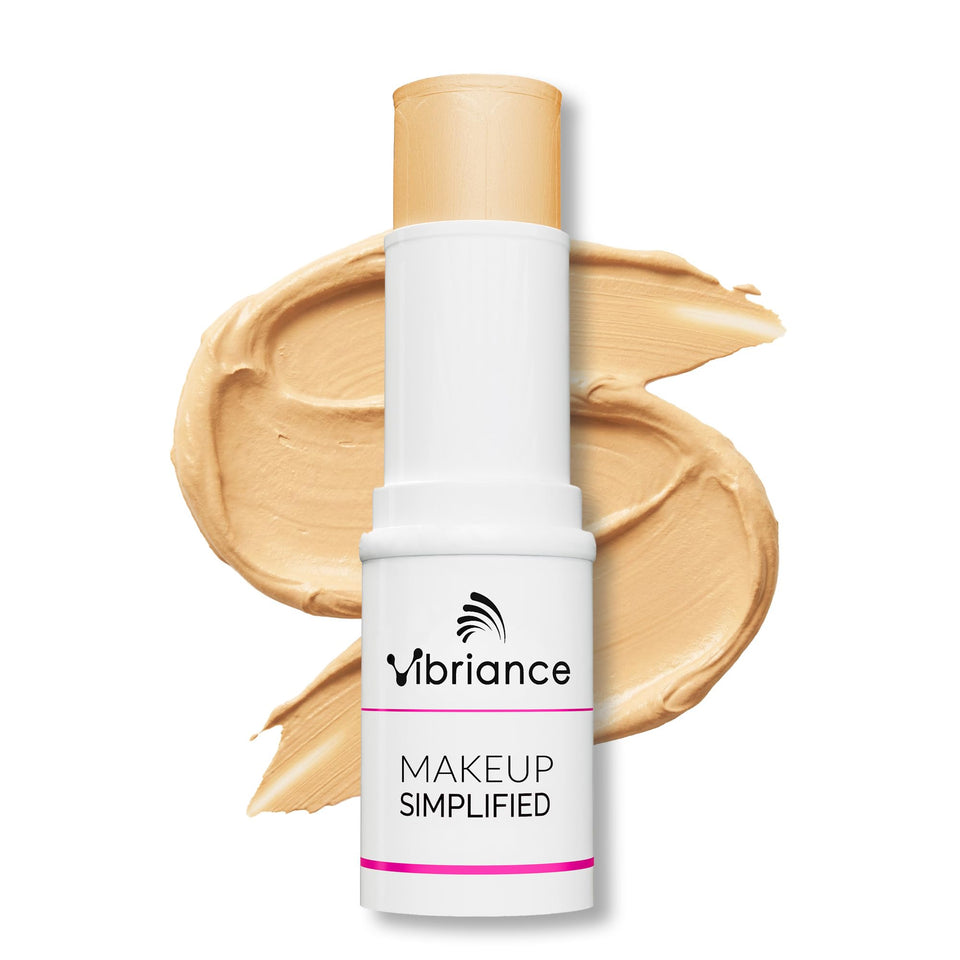 Vibriance stick front packaging showing shade and benefit