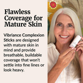Vibriance on a vanity in morning routine setting illustrating quick everyday use