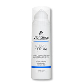 Vibriance front packaging showing bottle and label with calming design benefits