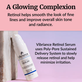 Vibriance ingredient label closeup showing sustained-release technology benefits