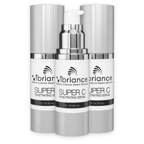 Vibriance front bottle showing label and 1 fl oz size, highlights concentrated formula