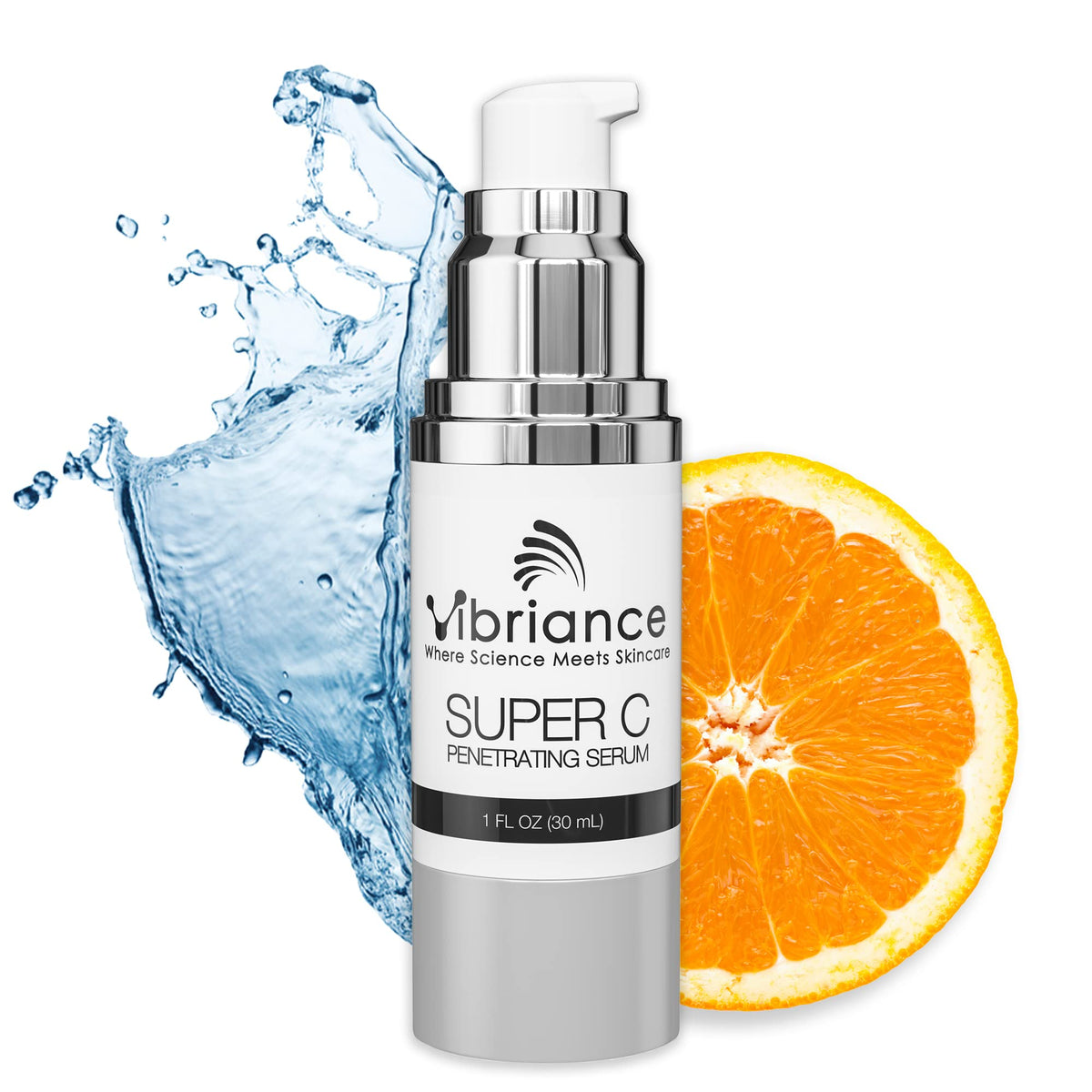 Vibriance front packaging showing clean bottle and branding for clear presentation