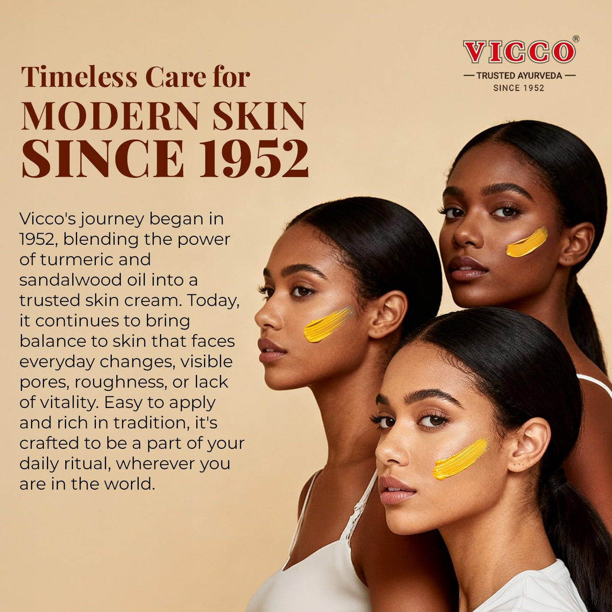 Vicco product on bathroom counter in lifestyle scene showing daily routine compatibility
