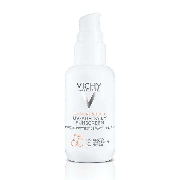 VICHY front packaging showing SPF 60 and benefits
