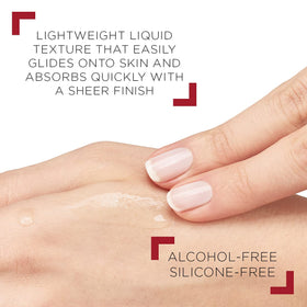 Vichy close-up of product label showing actives and ingredient transparency benefit