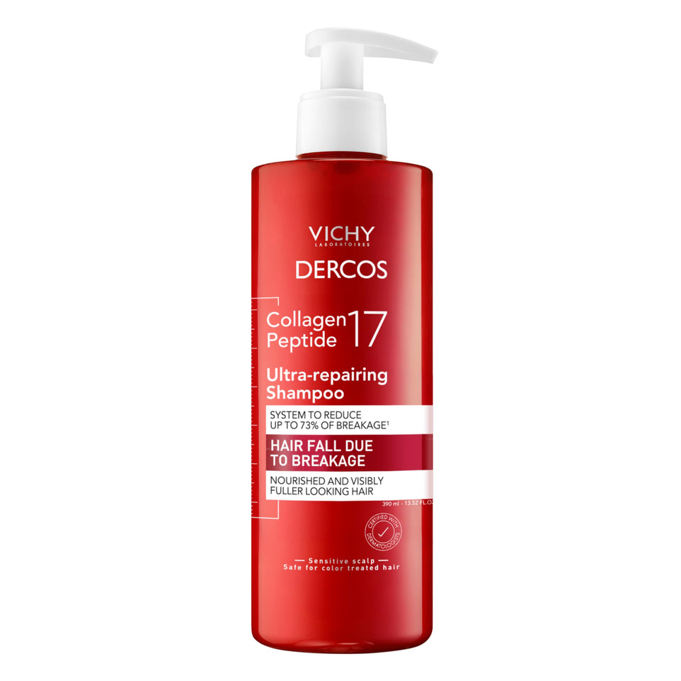 VICHY front packaging showing product and strengthening benefit