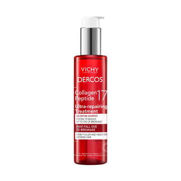 VICHY Dercos front packaging displaying 150ml treatment and benefits