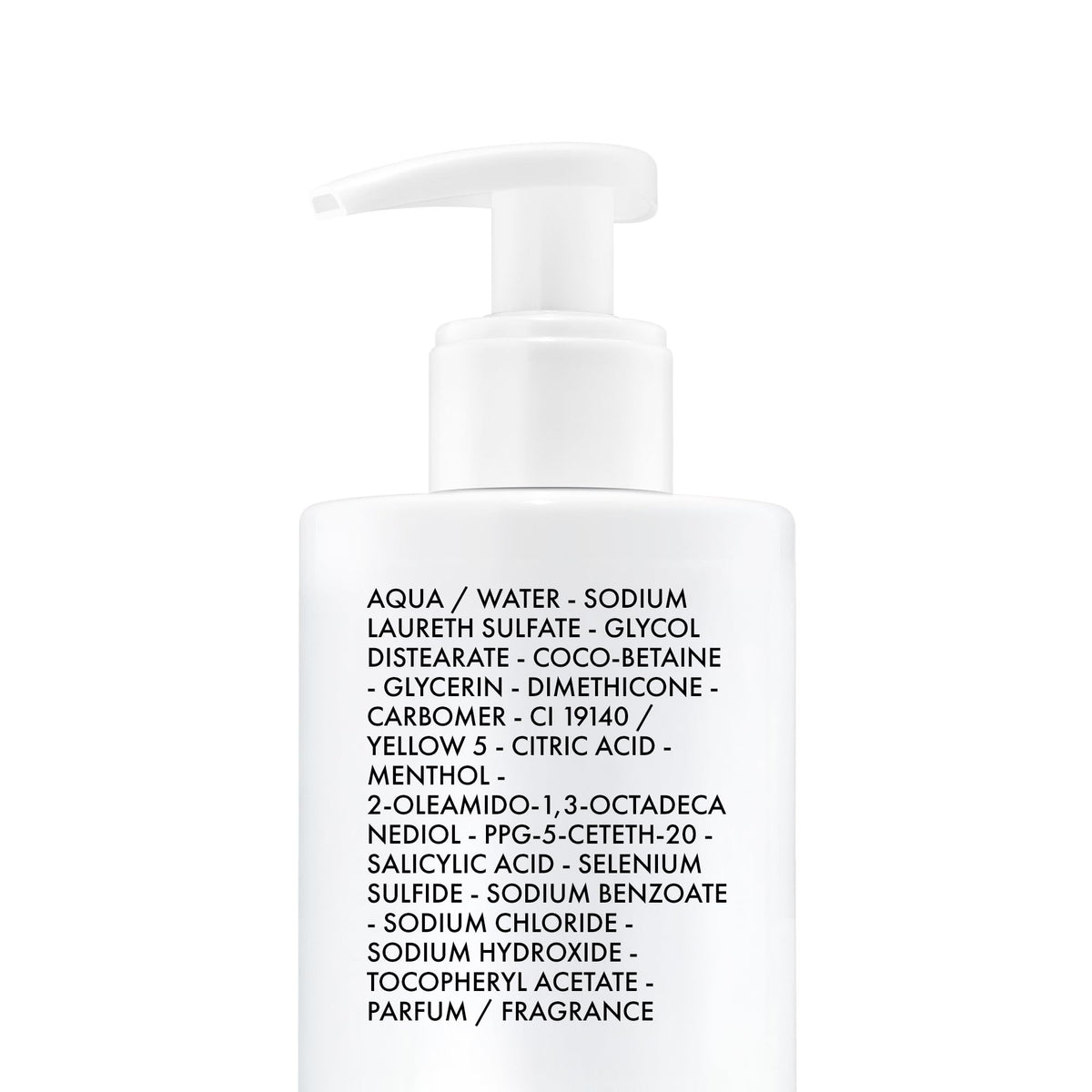 VICHY Dercos on bathroom shelf within a grooming routine context