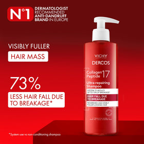 VICHY back label close-up showing ingredients and usage benefits