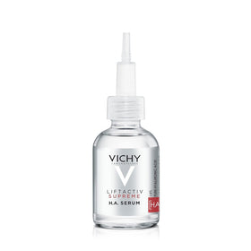 Vichy front packaging showing serum bottle and calming design benefit clarity
