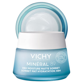 VICHY front packaging showing jar and branding, clear product identity benefit