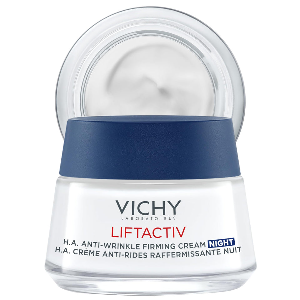 VICHY jar front view showing product and brand for clear identification and trust