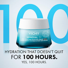 VICHY creamy texture close-up demonstrating rich hydration