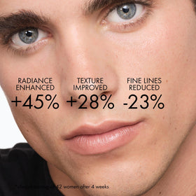 Vichy dispensing a drop of serum demonstrating precise application and hydration