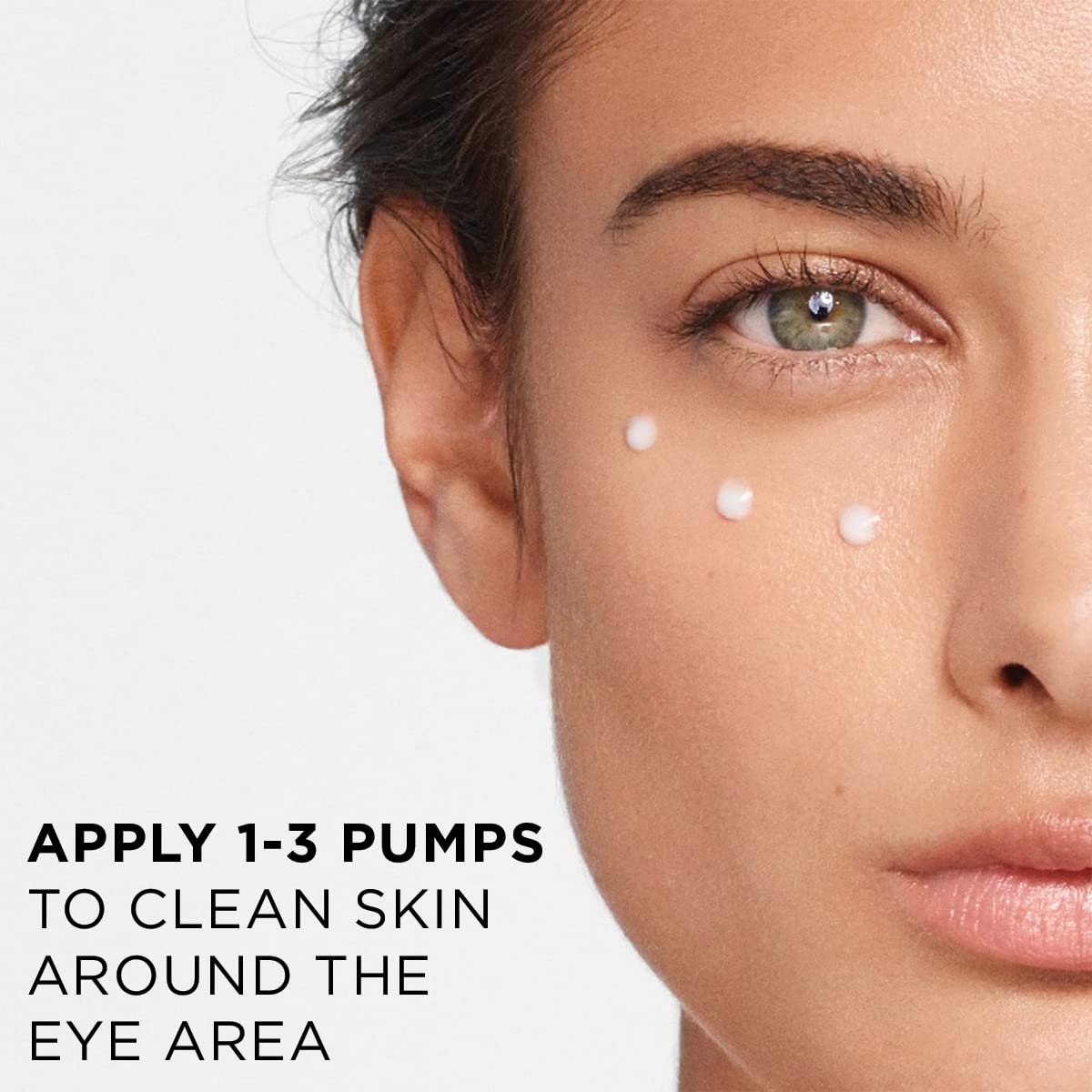 VICHY Mineral 89 Eye Serum beside a coin to show pocket-friendly size