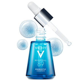 Vichy bottle front packaging showing brand and lightweight serum benefits
