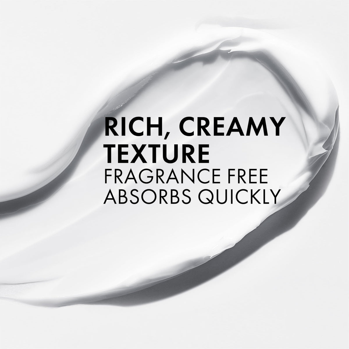 VICHY ingredient highlight showing hyaluronic acid and volcanic water