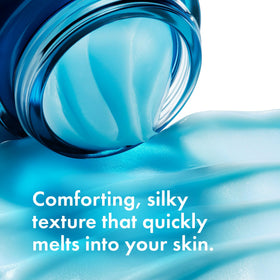 VICHY Minéral 89 jar on nightstand as part of a nighttime routine promoting relaxation