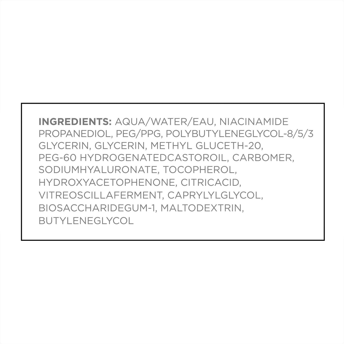 Vichy volcanic water visual emphasizing mineral-rich ingredient and fortification