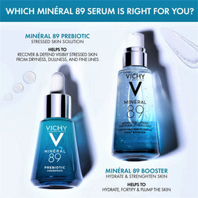 Vichy serum layered under moisturizer demonstrating compatible routine benefit