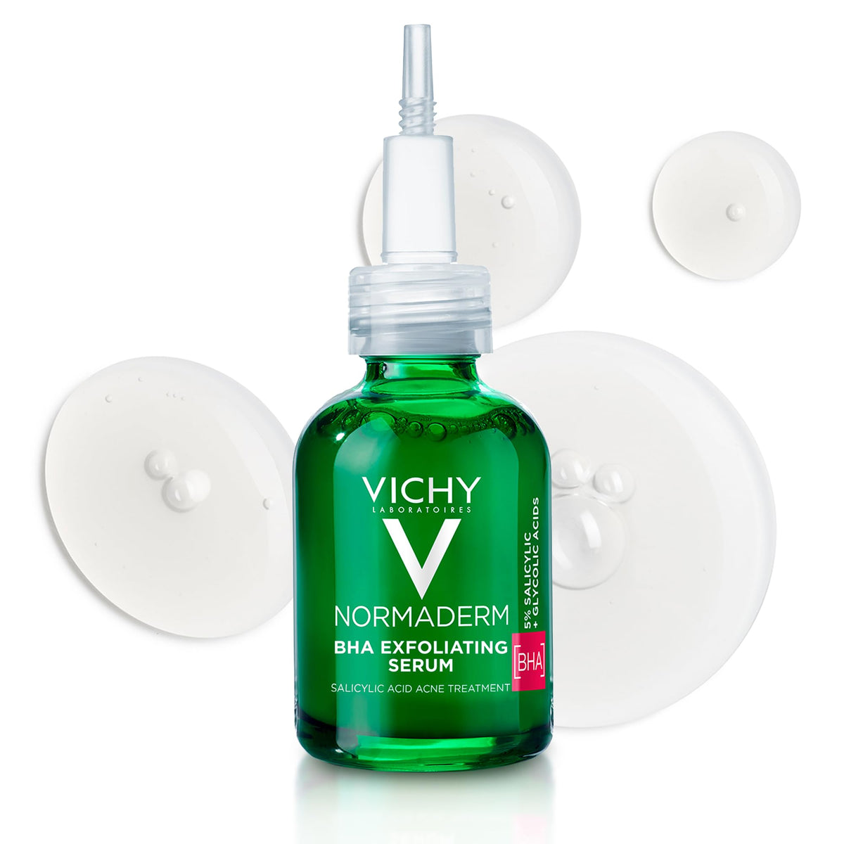 VICHY Normaderm front packaging showing product and benefits