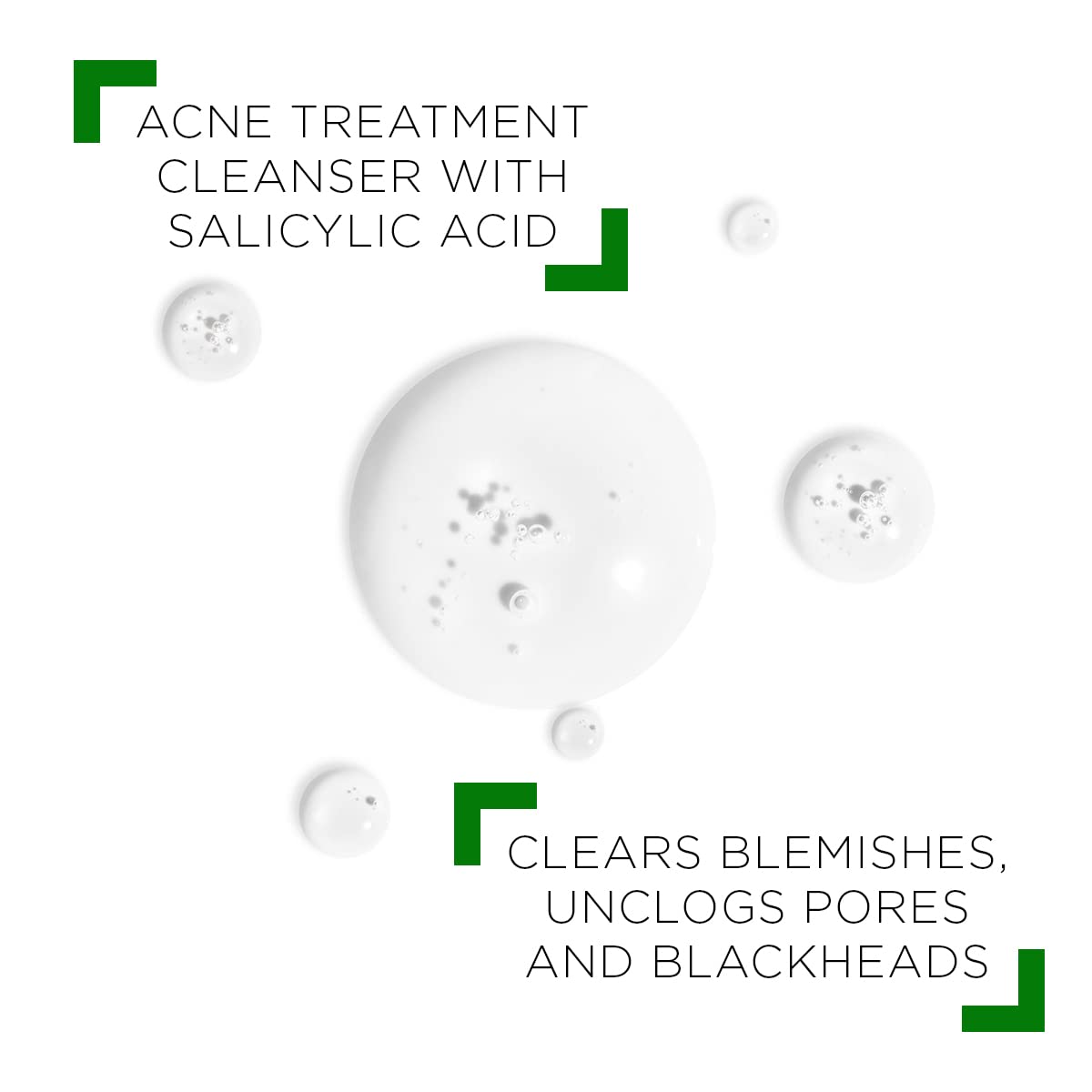 VICHY Normaderm gel texture on hand demonstrating gentle exfoliating benefit